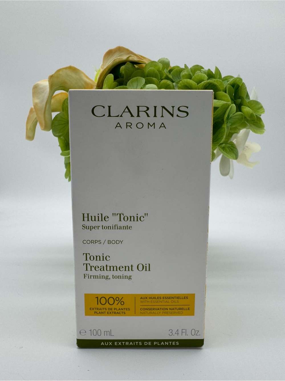 Clarins Aroma Tonic Body Treatment Oil 3.4oz / 100mL New In Box